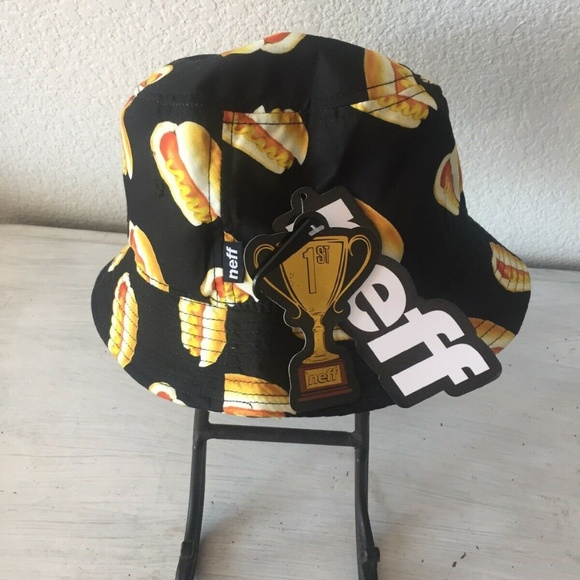 hot dog bucket hat